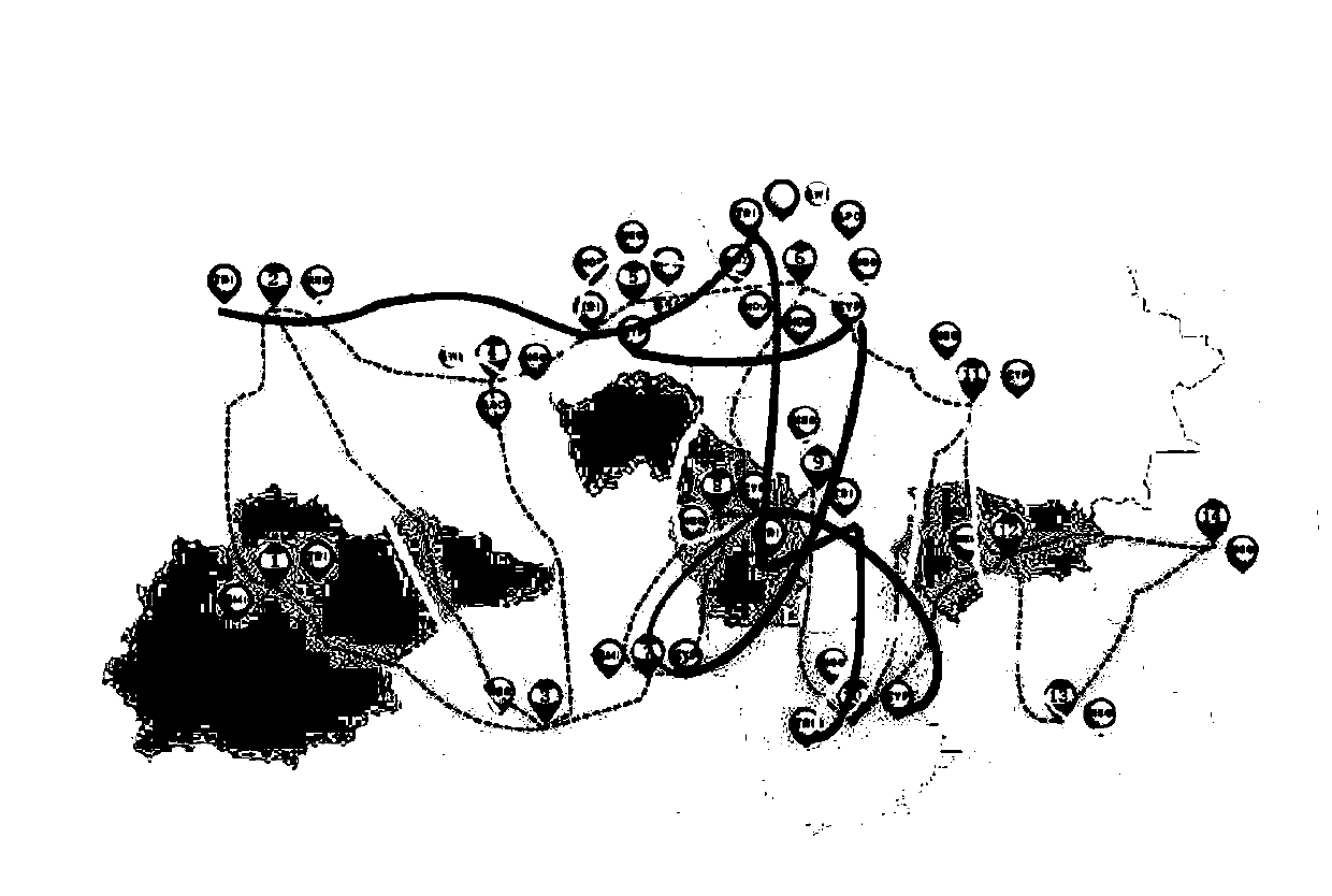 A Visual Analysis Method of Video Content Based on Map Metaphor