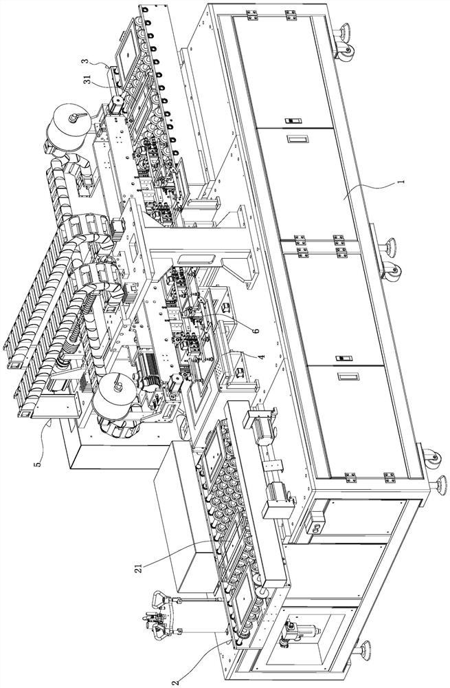 Automatic surface oil wiping machine for vehicle-mounted glass