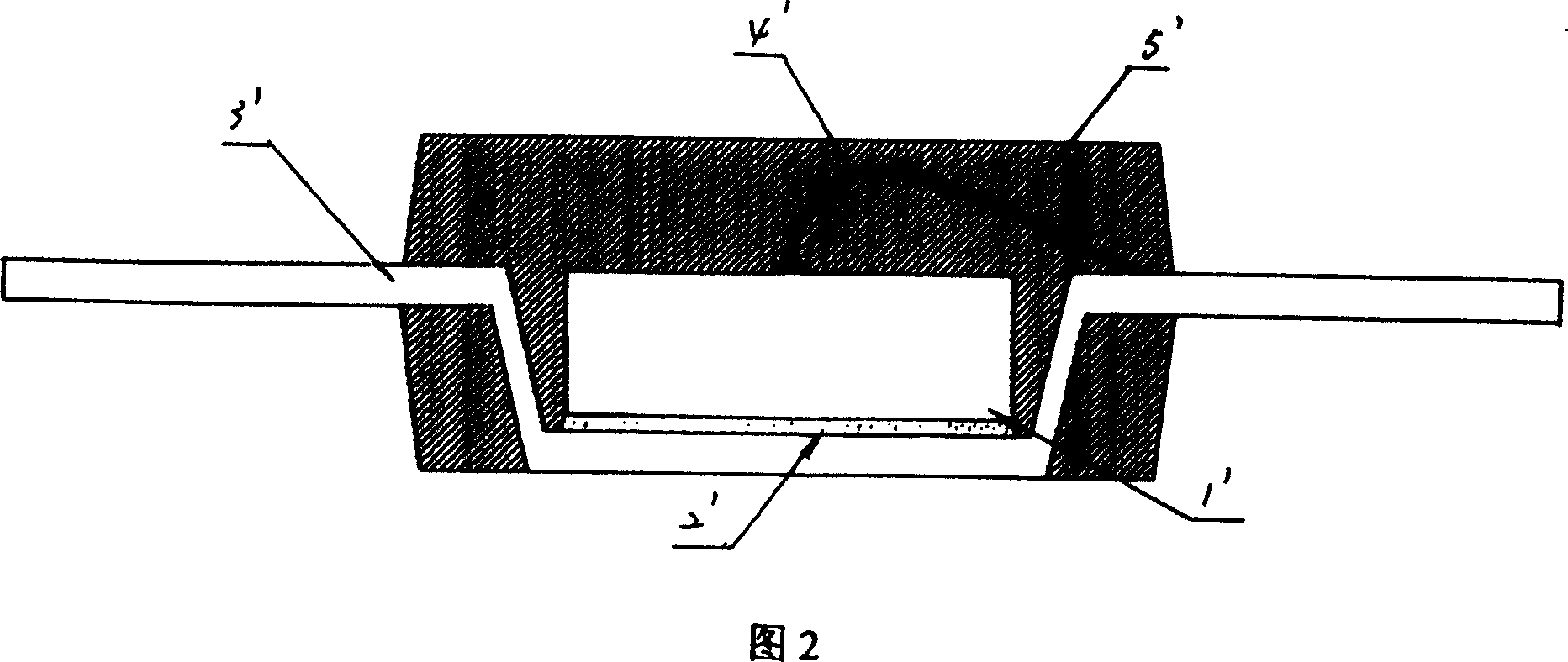 Lead frame for direct connected chip packaging