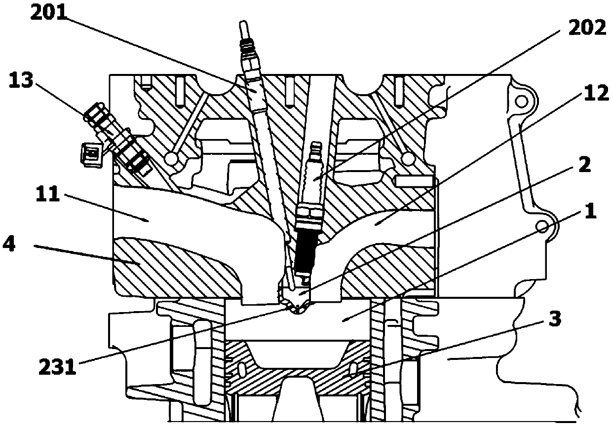 Ignition system and vehicle for methanol engine