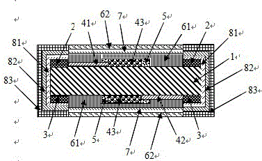 An electrostatic suppressor with overcurrent protection function and its manufacturing method