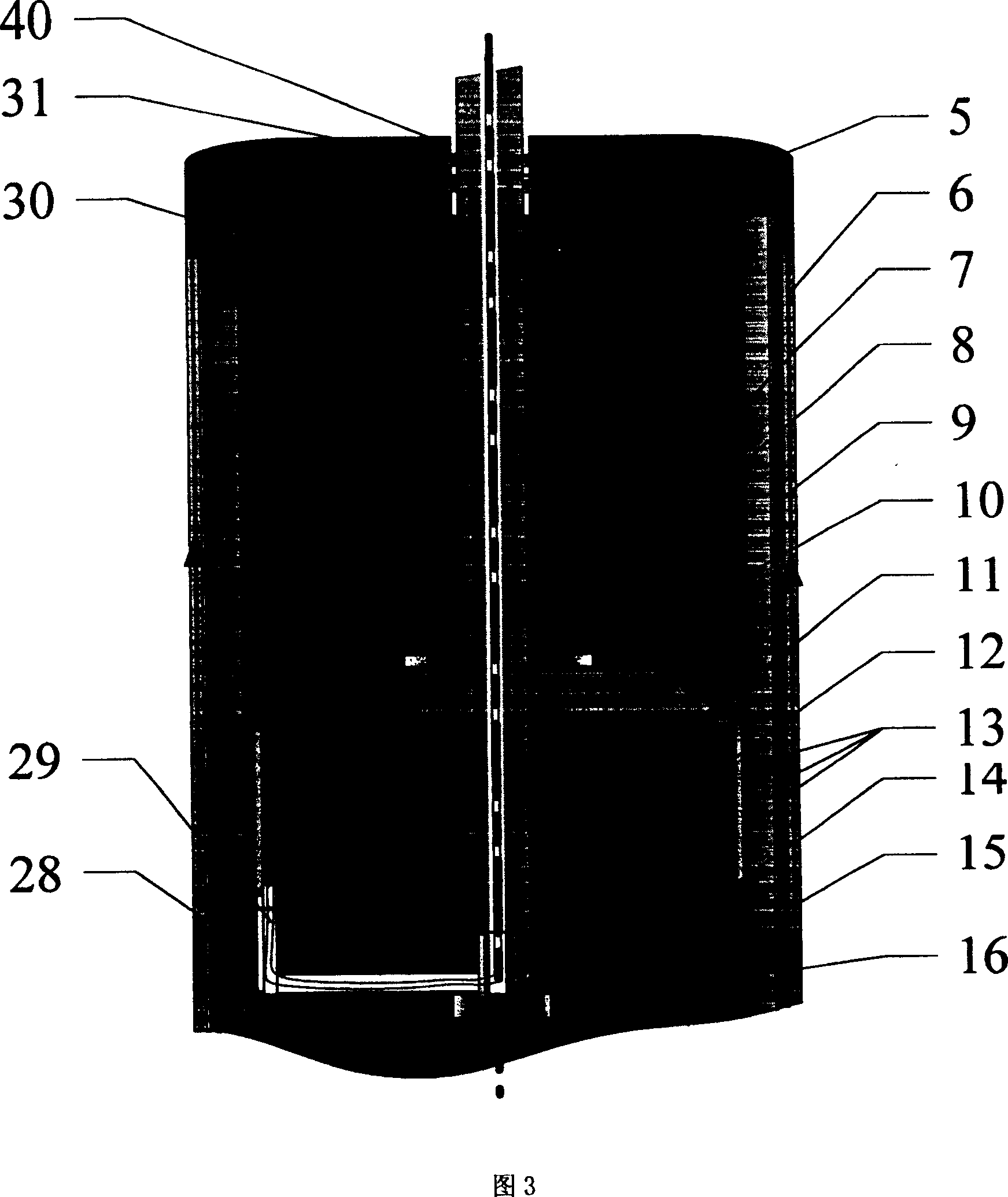 Self sensing method and system for cylinder inductive magnetic rheology damper integrated relative displacement