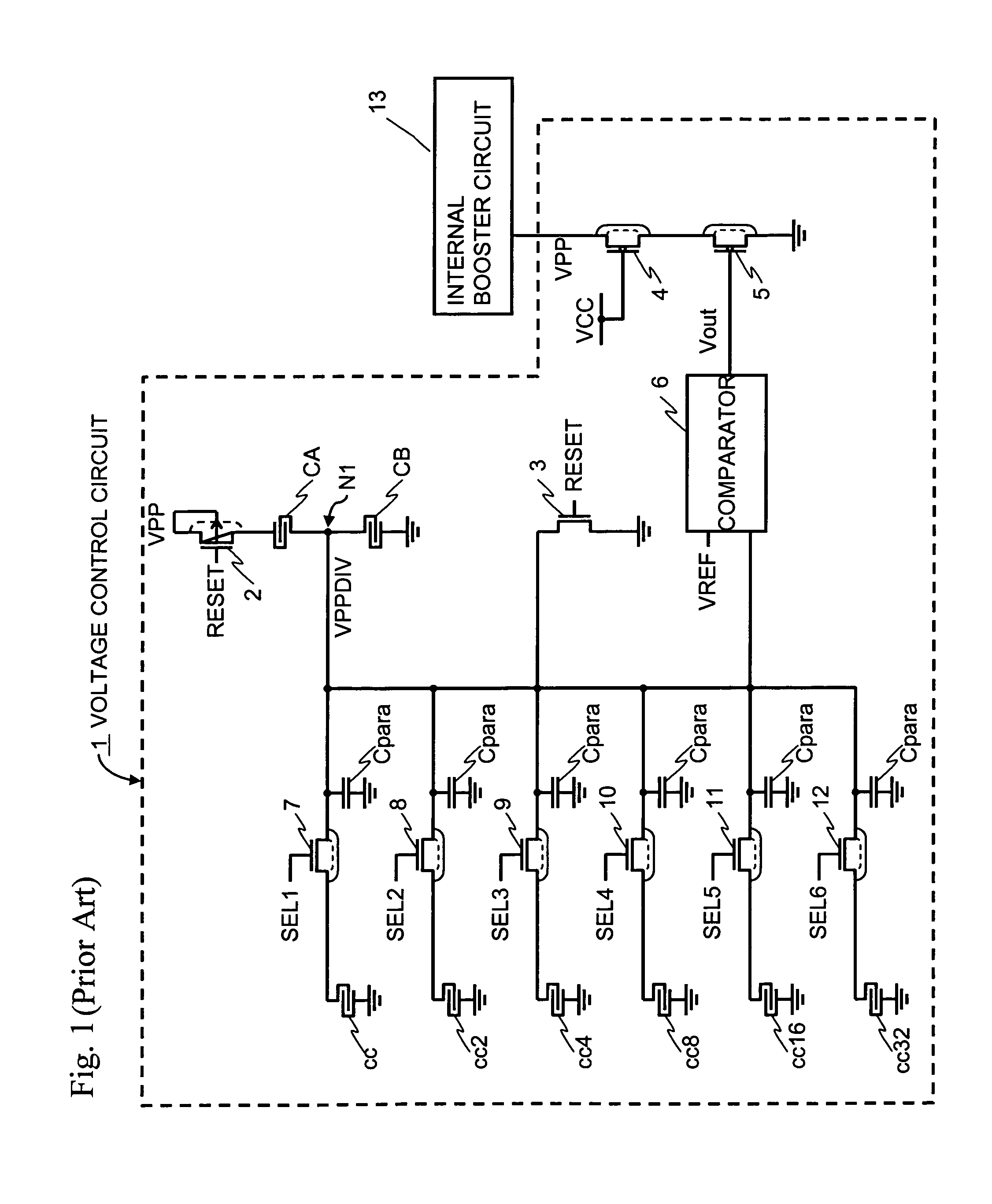 Voltage control circuit and semiconductor device