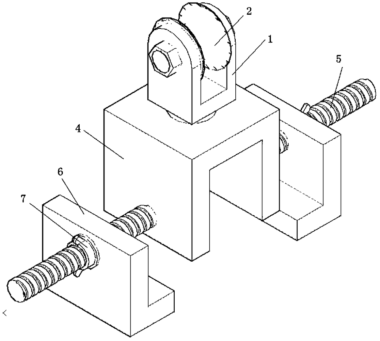 An installation tool and an installation method for lifting the overhead ground wire