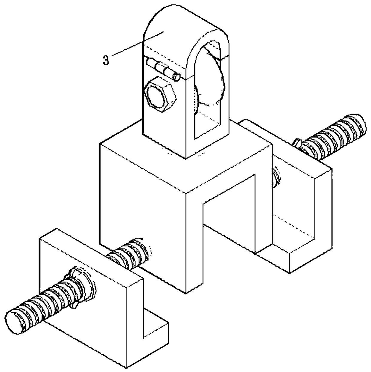 An installation tool and an installation method for lifting the overhead ground wire