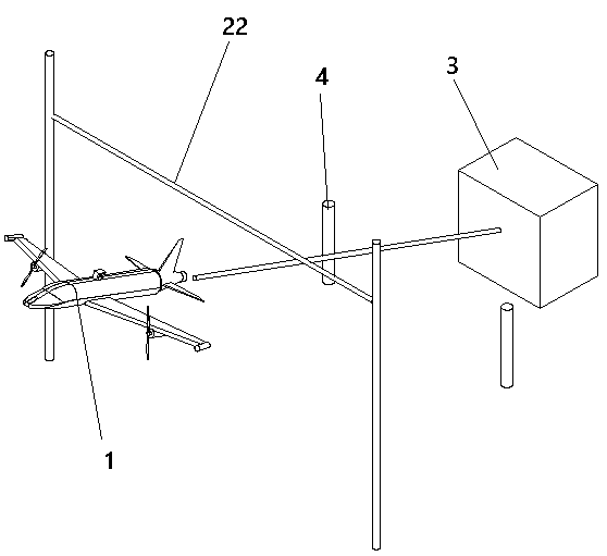 Takeoff method and device for fixed wing unmanned aerial vehicle