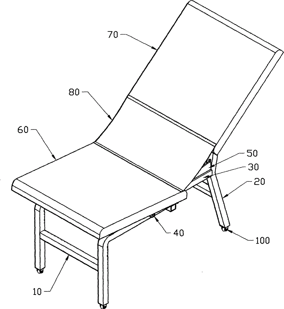 An office chair for sitting and reclining