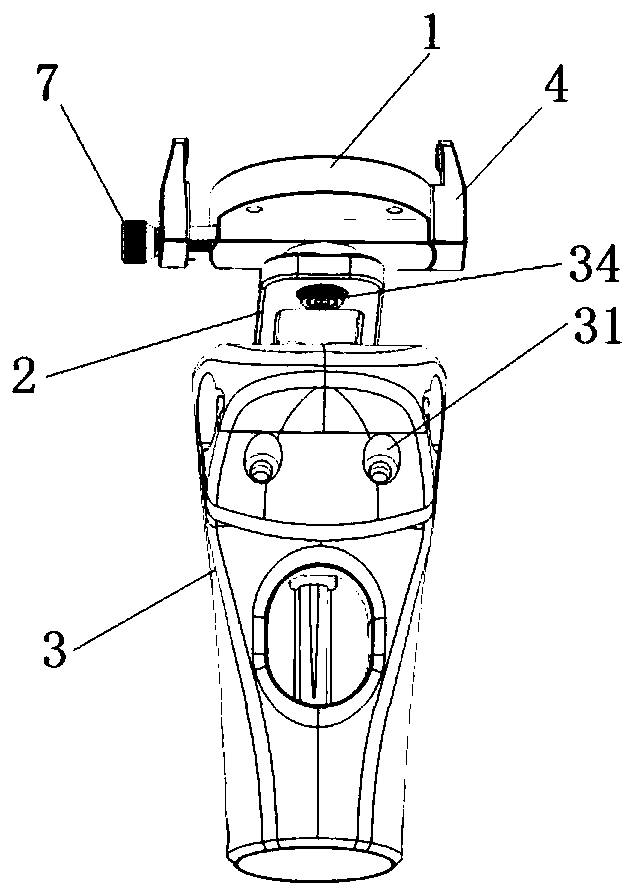 Wireless charging device for outdoor scooter