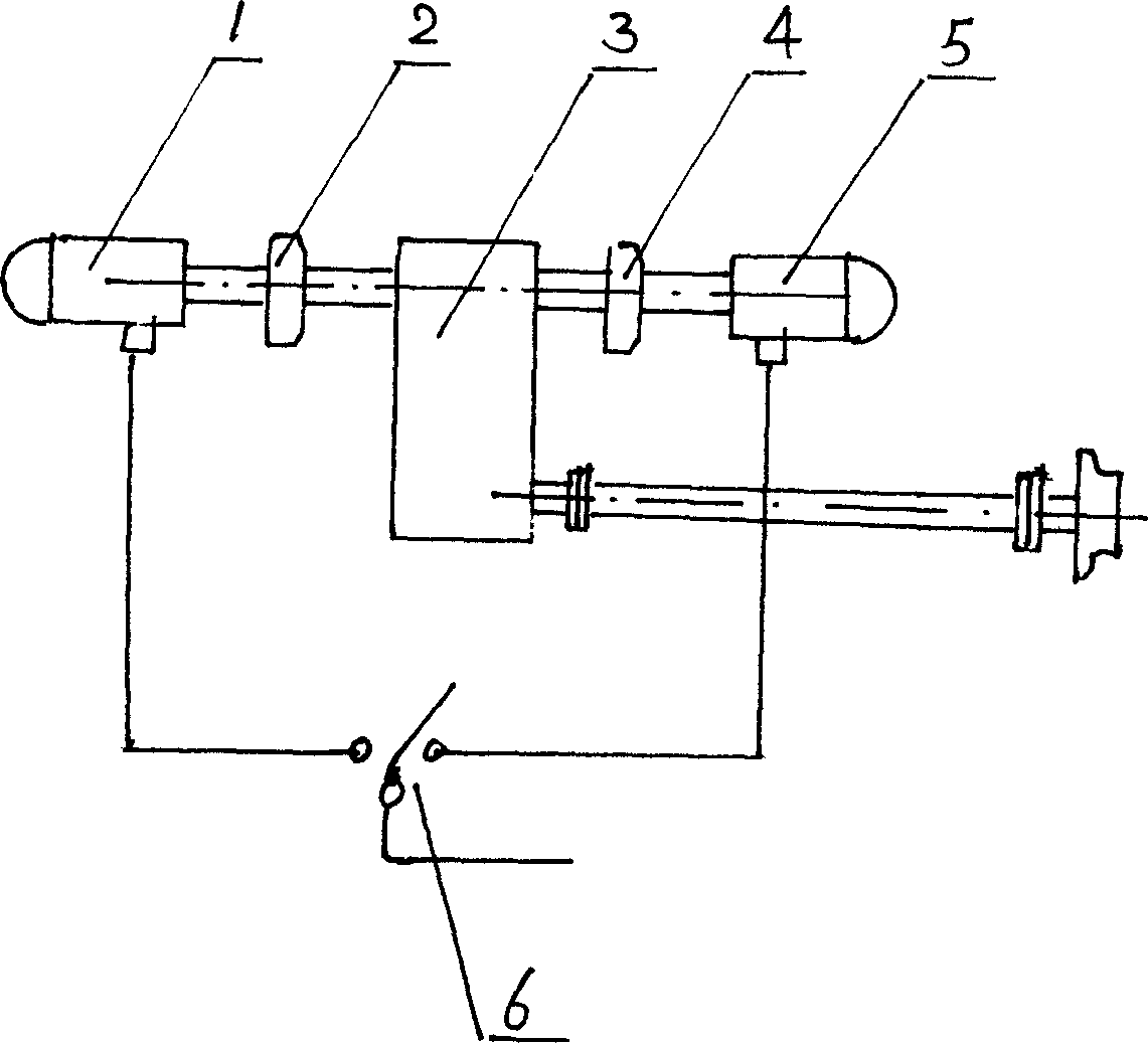 Lifting hook bridge crane of double generator operation mechanism