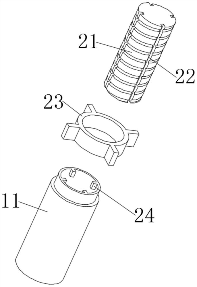 A support device for cable installation