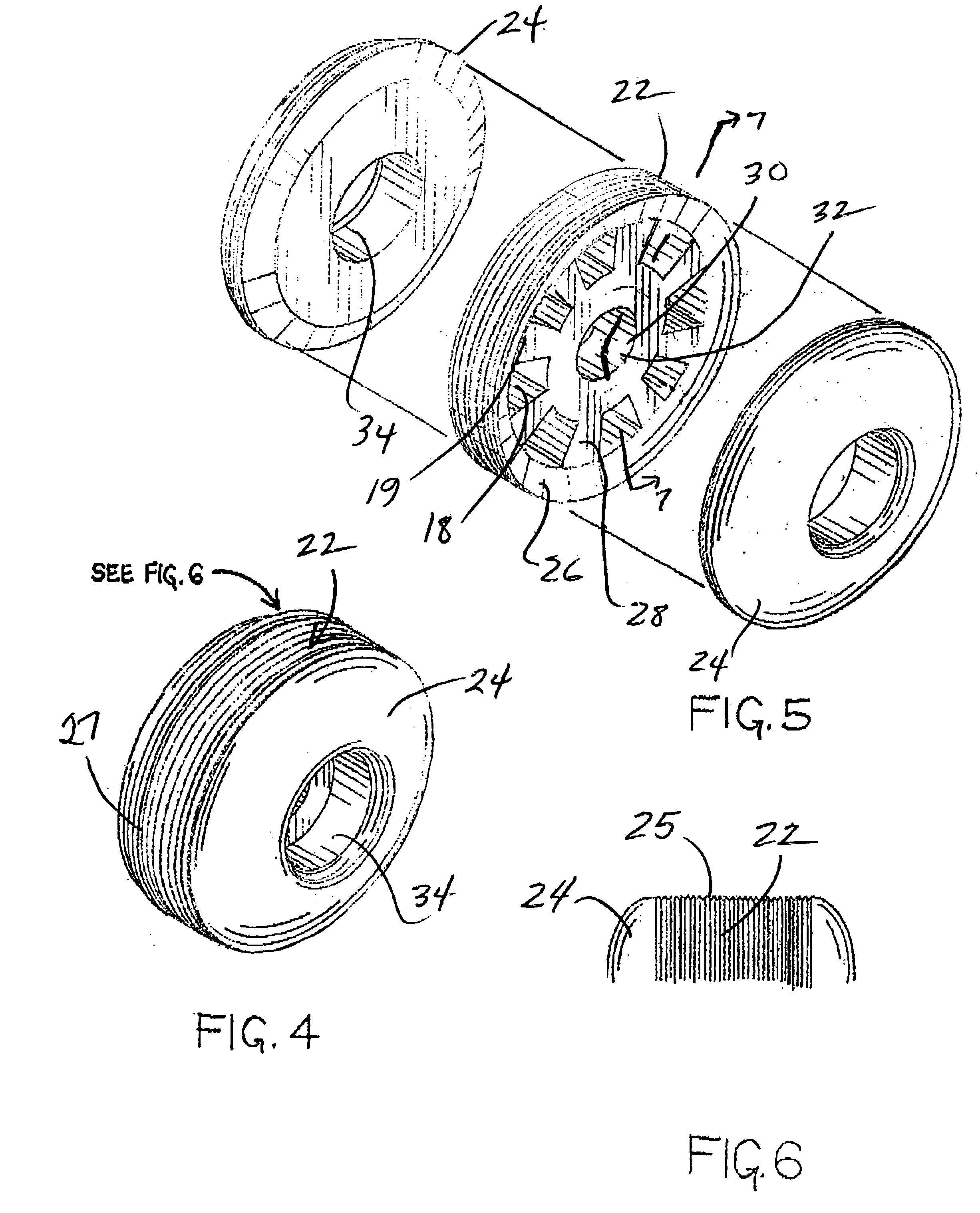 Dual hardness skateboard wheel