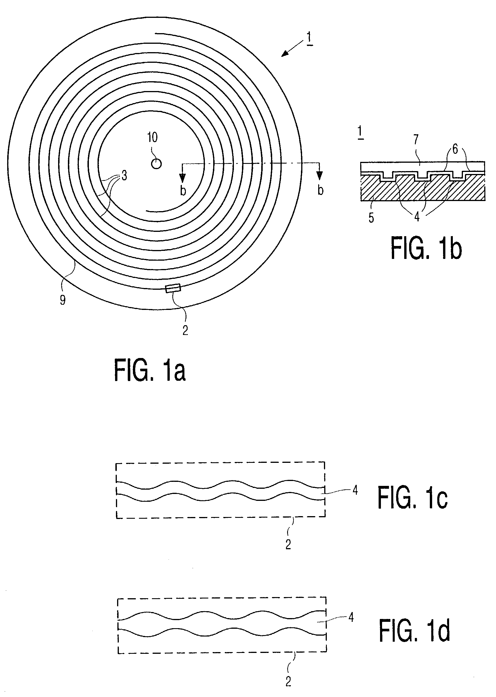 Record carrier, playback device and method of recording information