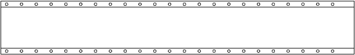 A production line for printing paint on metal plates and its printing process