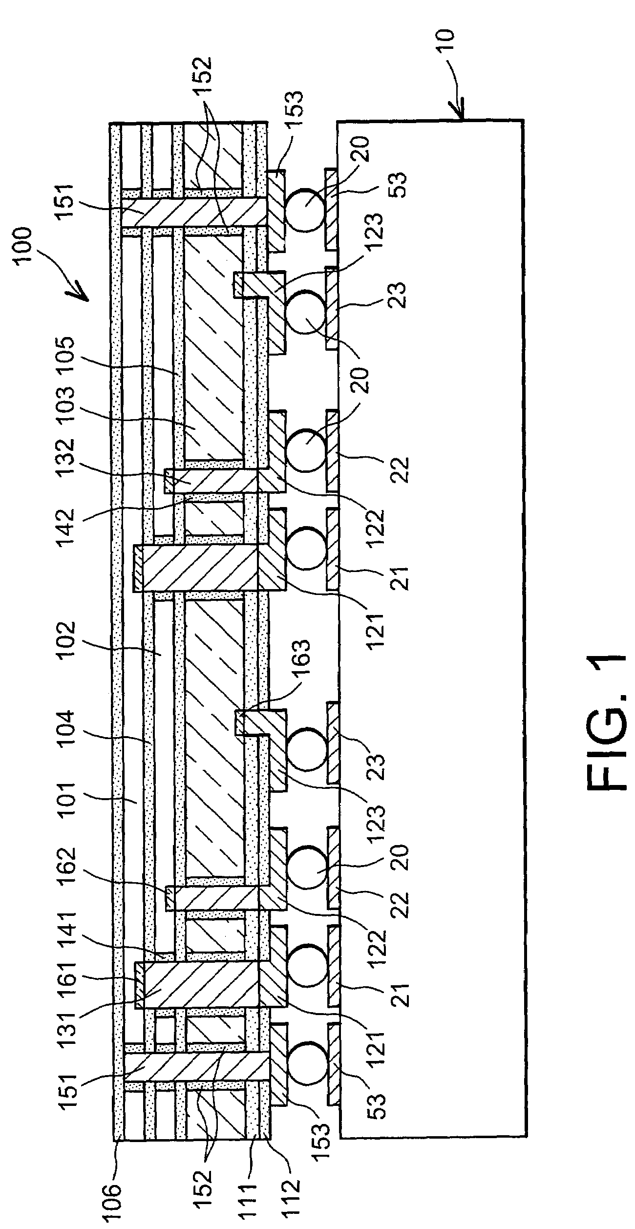 Multispectral detector matrix