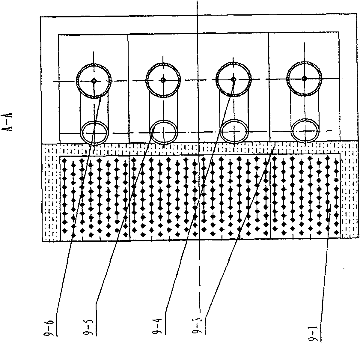 Asphalt felt spreader