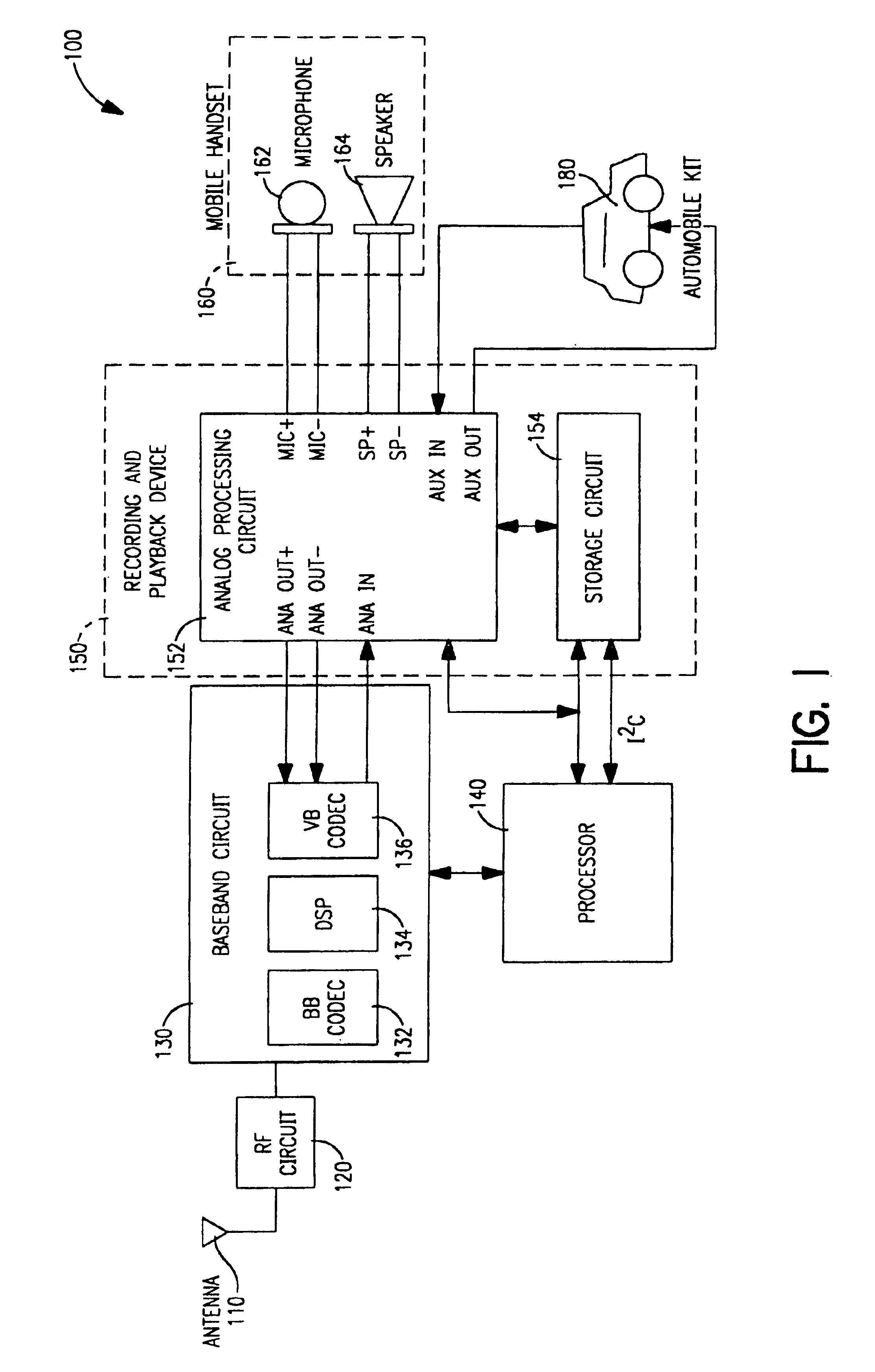 Multiple message multilevel analog signal recording and playback system having memory array configurable for analog and digital storage and serial communication