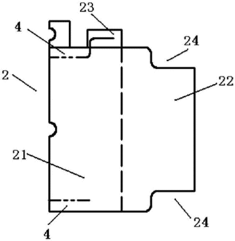 Gas diffusing device for motor vehicle safety airbag