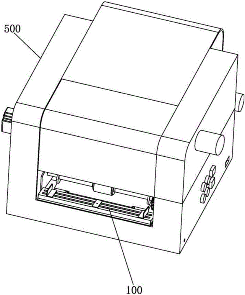 A card-type inkjet printer suitable for rfid label preparation