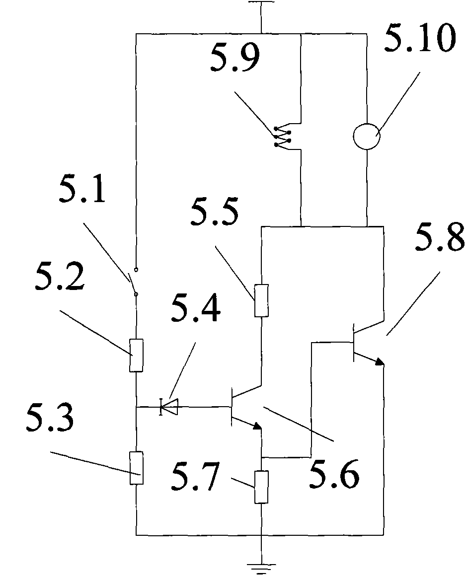 Protecting and energy recovery device of dual-clutch automatic transmission