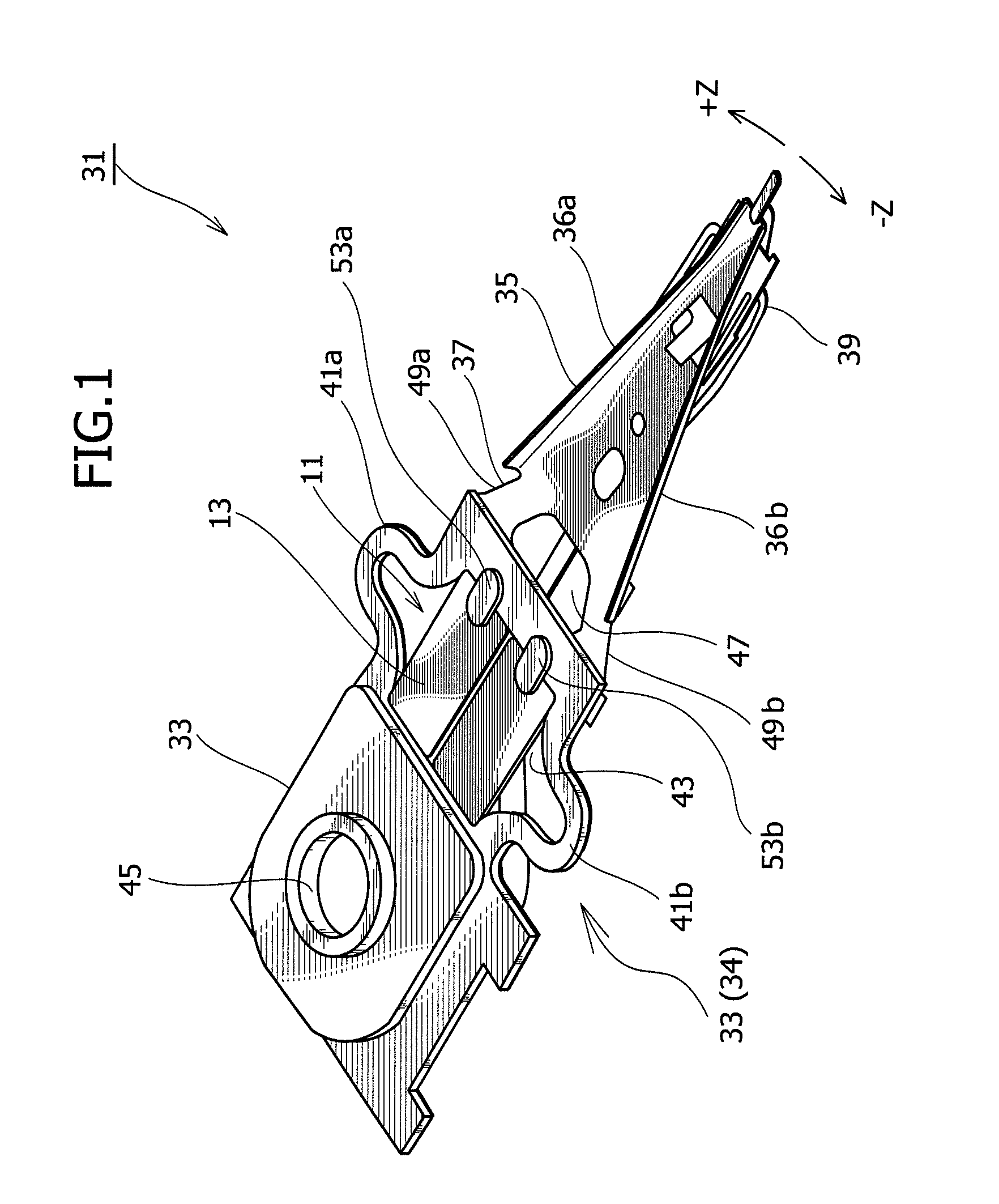 Wiring connecting structure for piezoelectric actuator, piezoelectric actuator, and head suspension