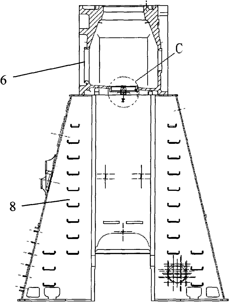 Auxiliary support for centering tool