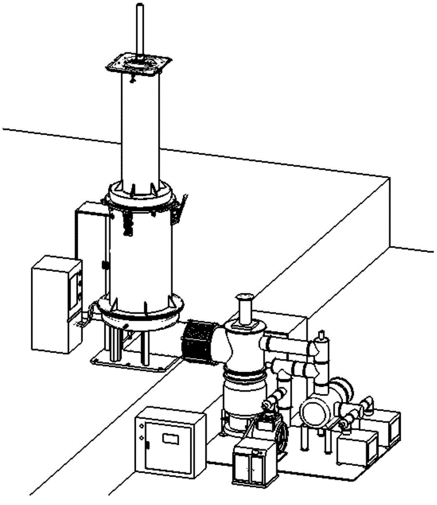 Selenographic environment simulation device used for simulating selenographic drilling test