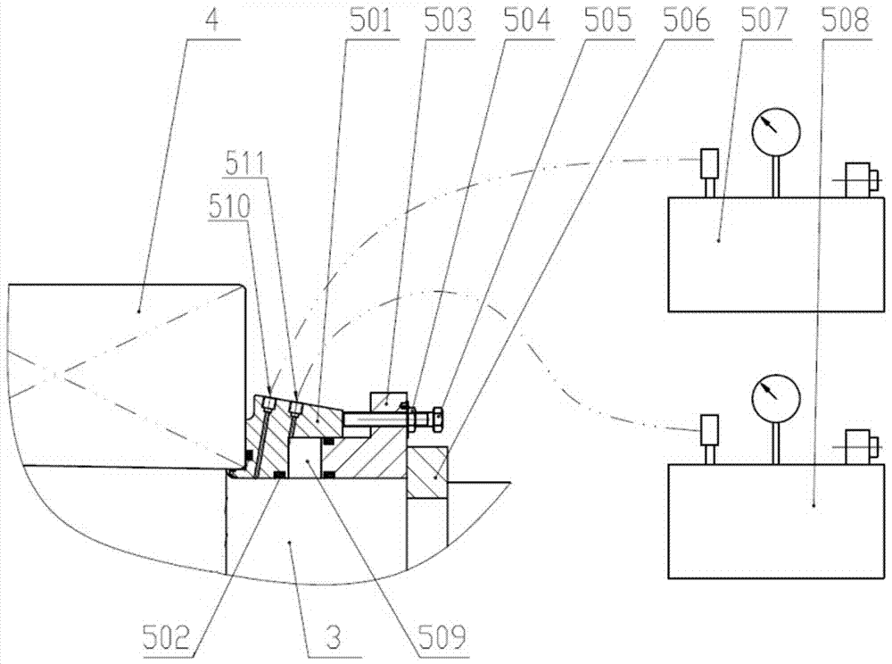 A multi-rope friction hoist