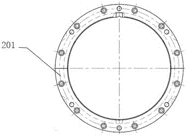 A multi-rope friction hoist