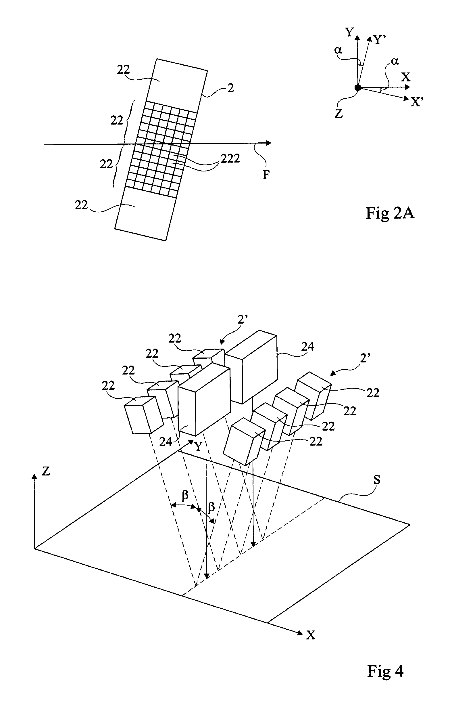 3D inspection using cameras and projectors with multiple-line patterns