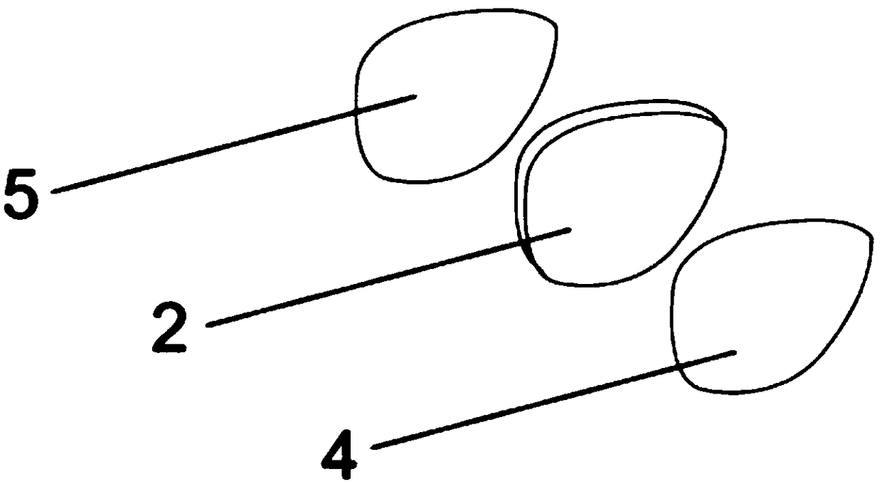 A kind of color vision correction lens, color vision correction equipment and manufacturing method thereof