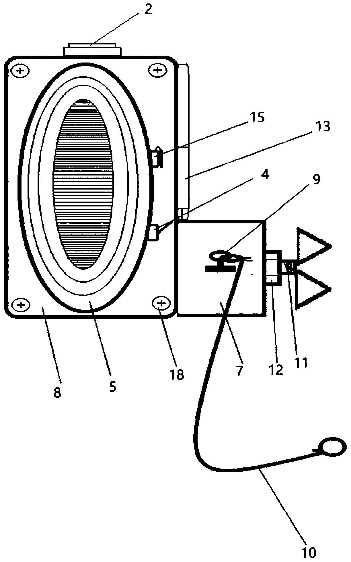 Remote control emergency brake valve for railway propulsion vehicle