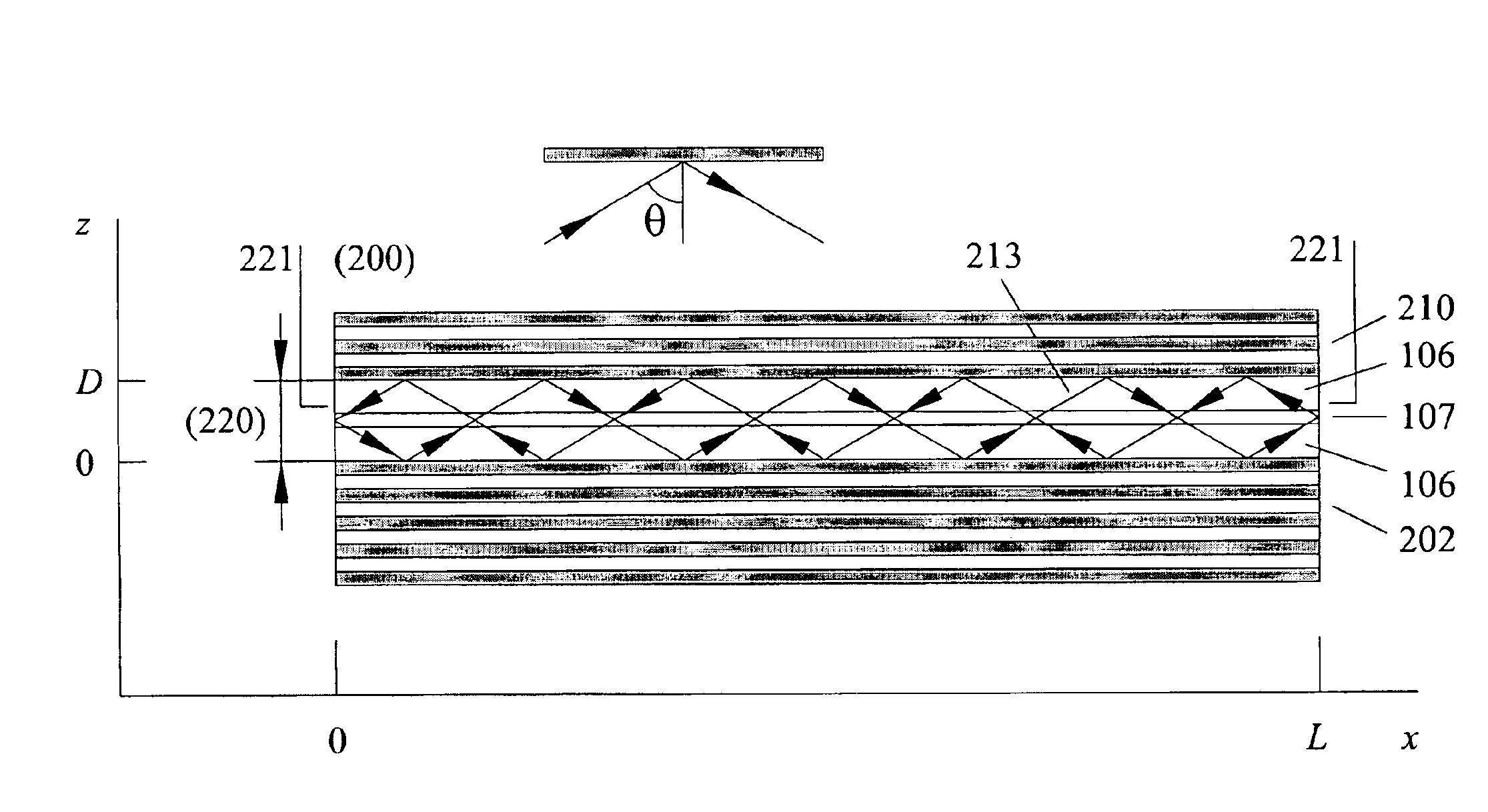 Tilted cavity semiconductor laser (TCSL) and method of making same