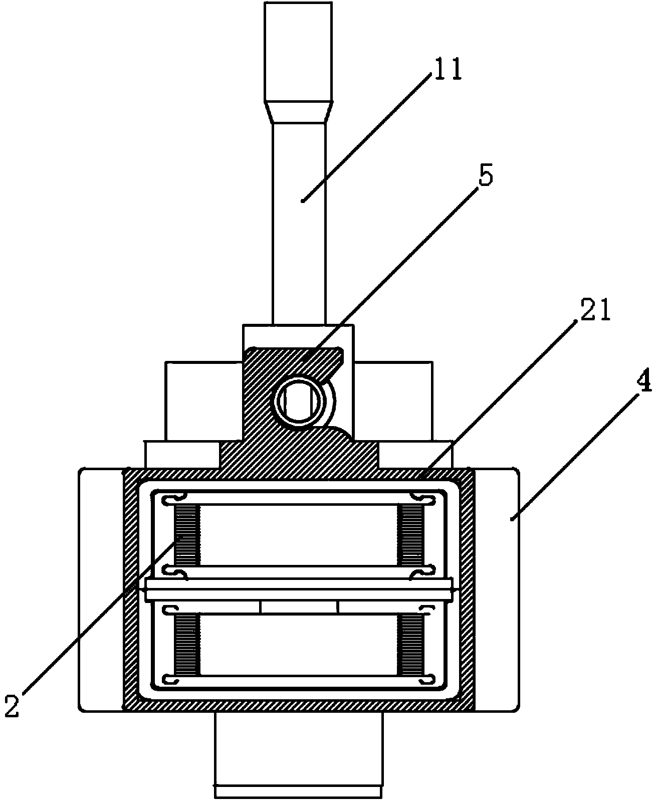 Fixing structure of valve body of expansion valve