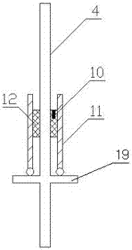 Ball-anchor rod-upper plate foundation and construction method thereof