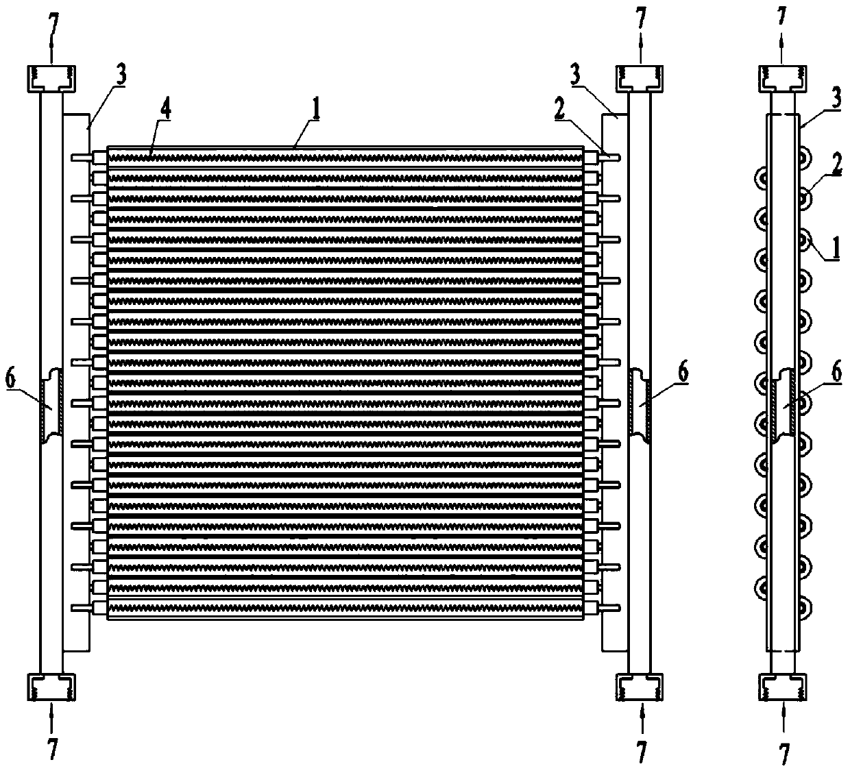 Hypersonic flight vehicle 250 DEG C per-second high-speed heat shock testing device and method