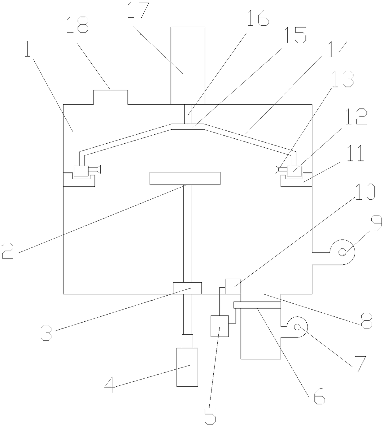 Feather processing sterilizing device