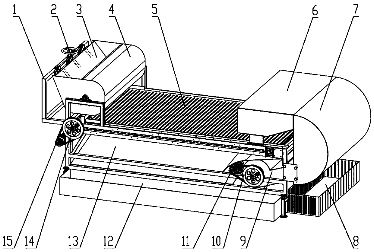 Film-soil suspension separation mechanism