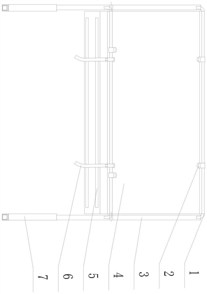 Manhole/hand well forced ventilation cloth curtain and using method thereof