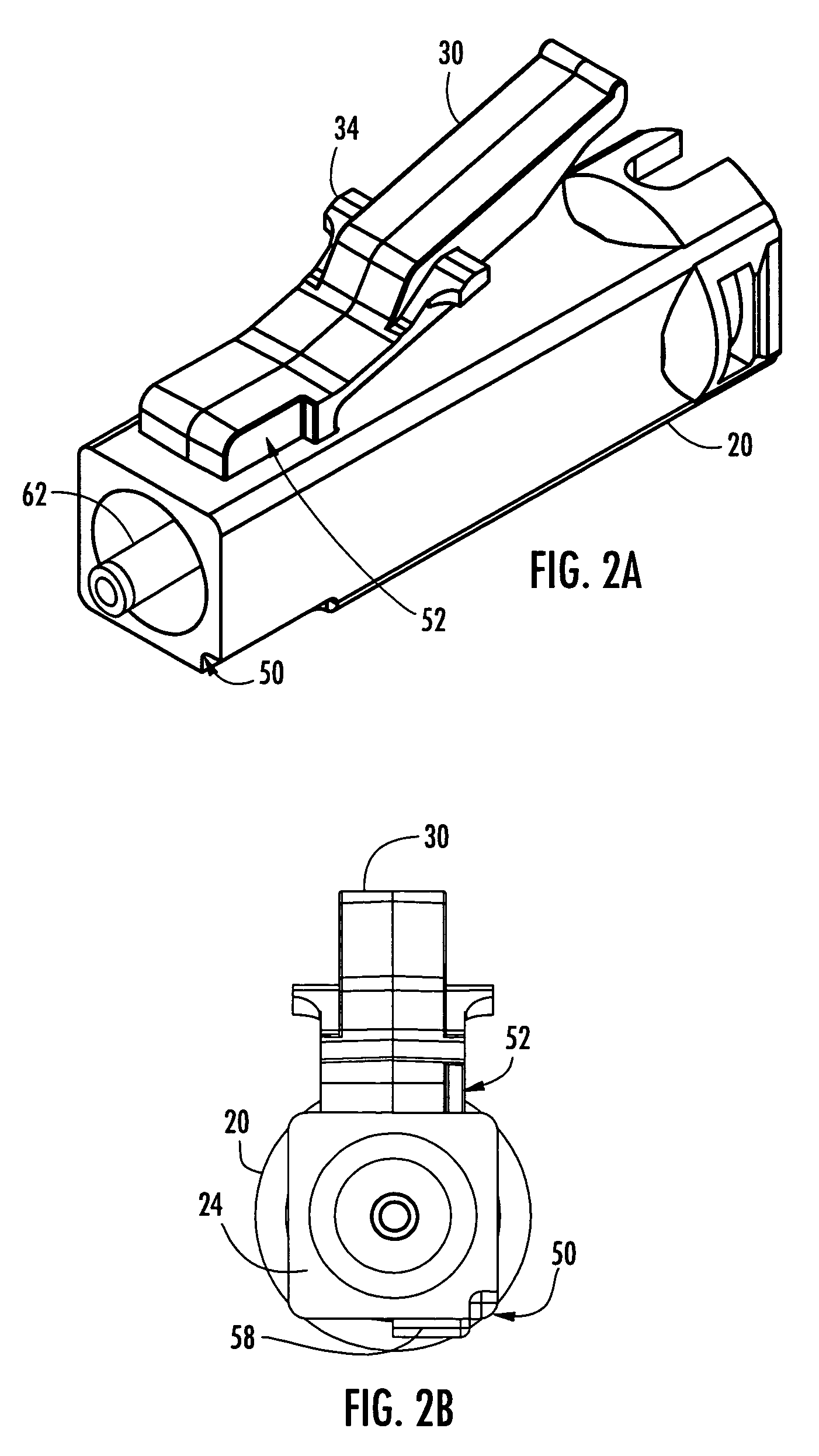 Secure fiber optic connector and adapter systems