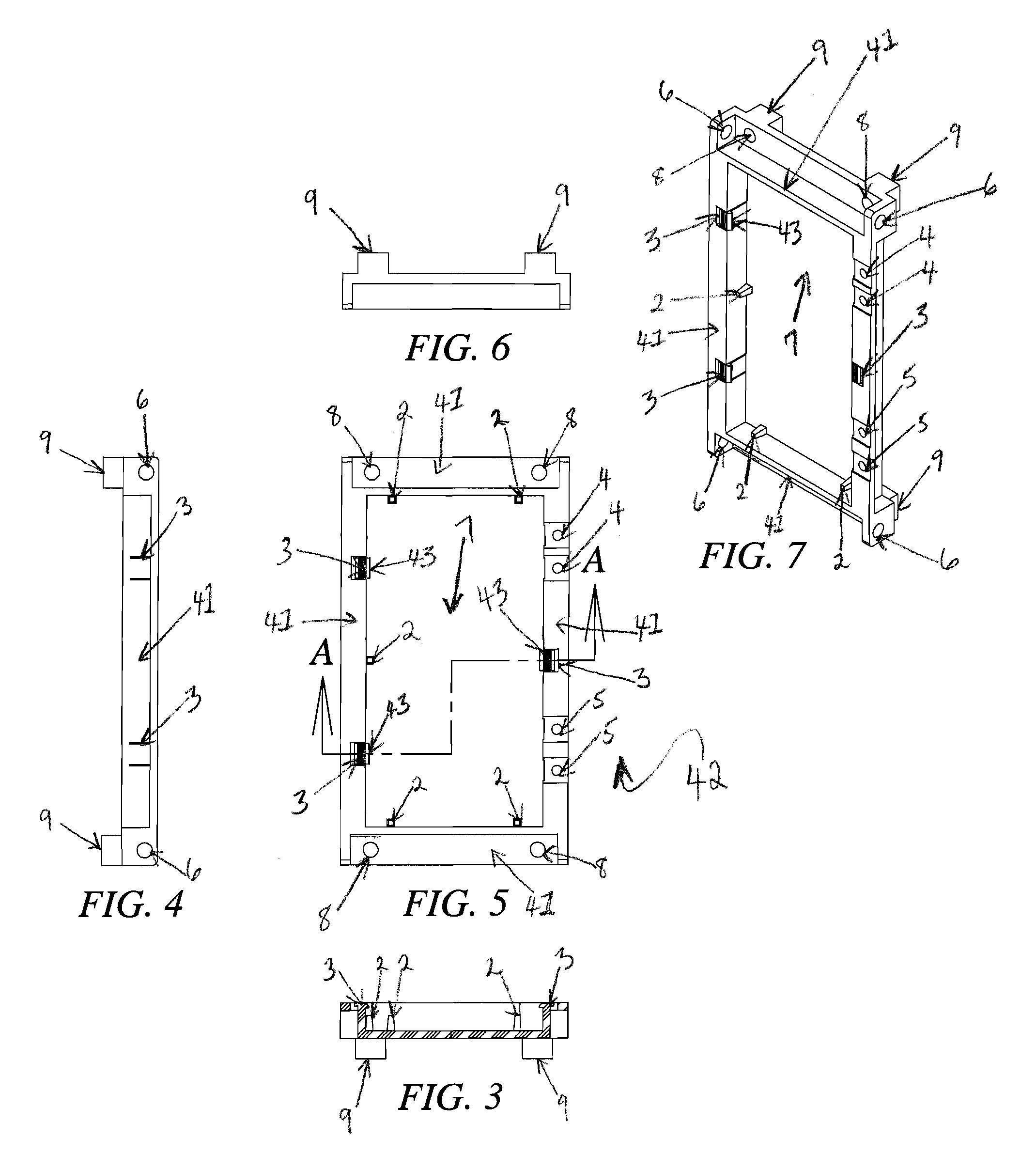 Power conversion device frame packaging apparatus and methods