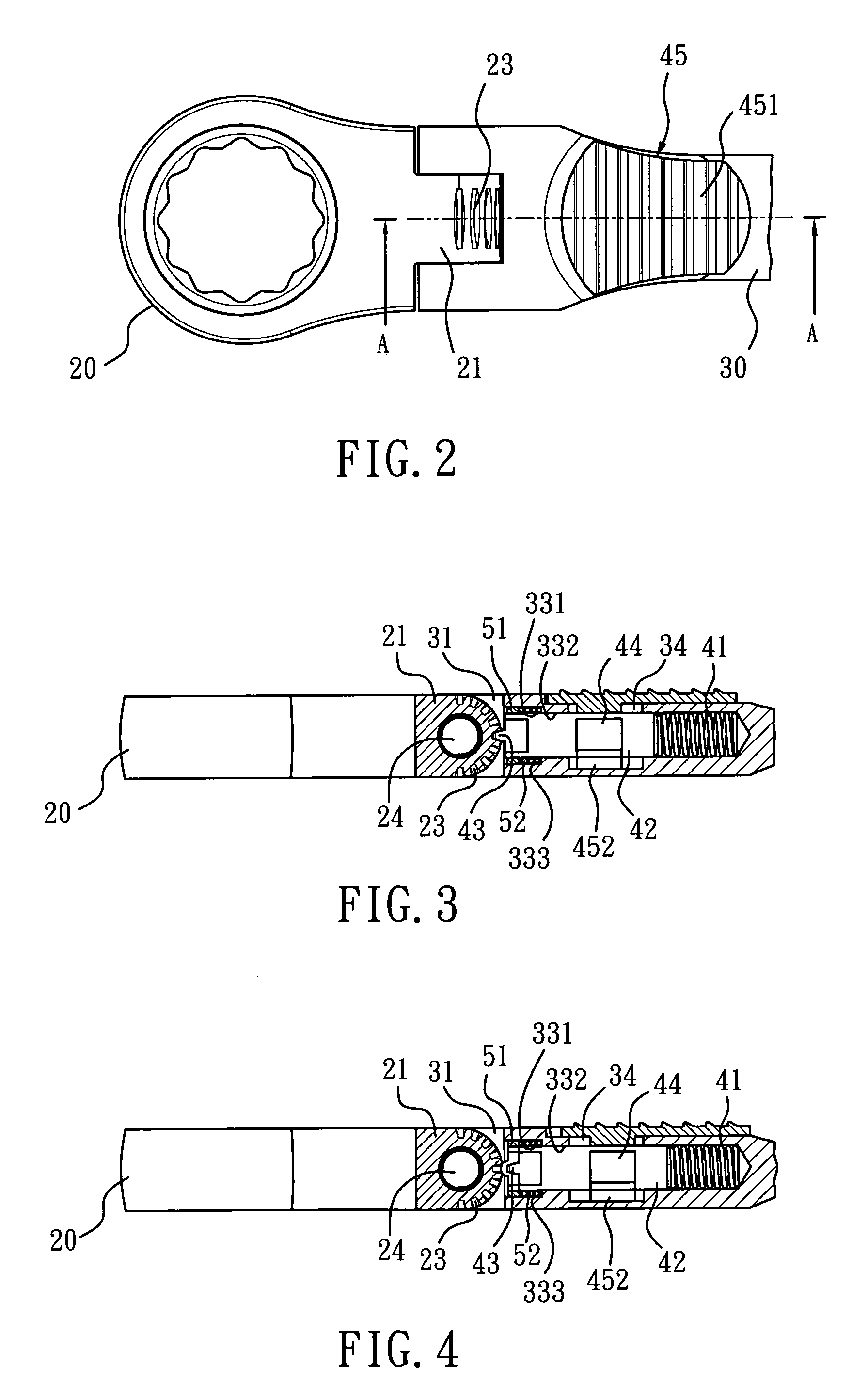 Hand tool having an adjustable head with joint lock mechanism
