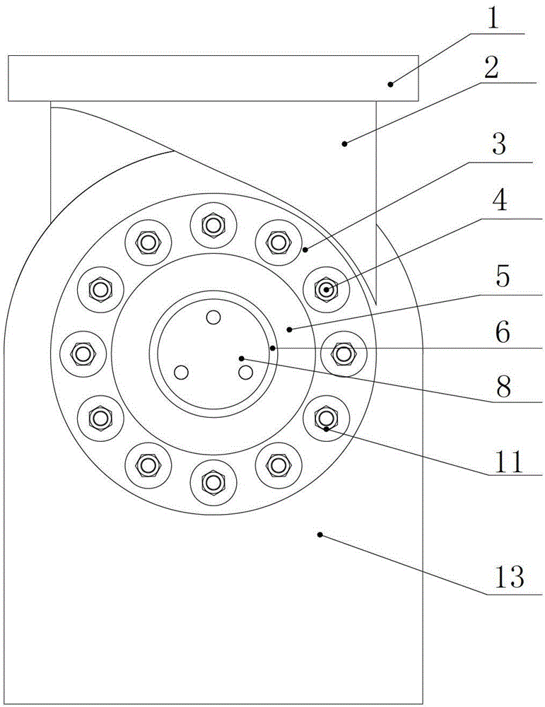 Hinge joint assembly of sealed centripetal oscillating bearing steel structure