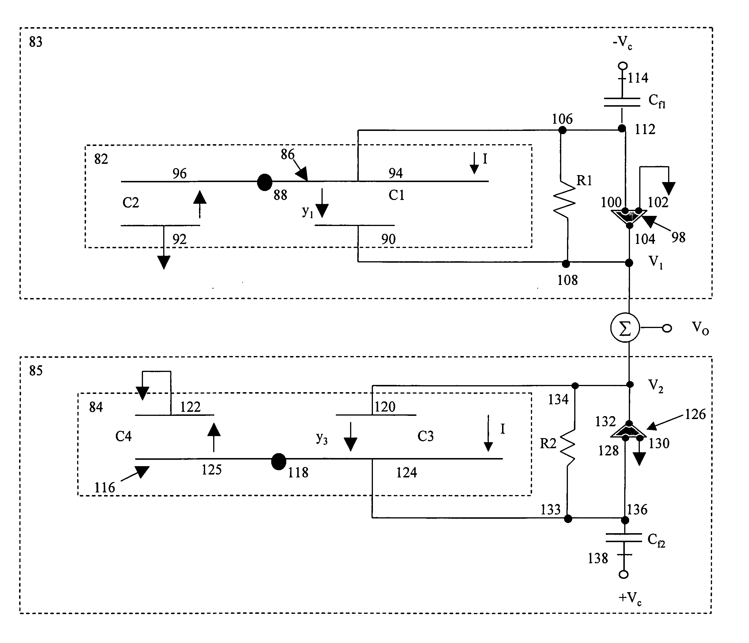 Apparatus for and method of sensing a measured input