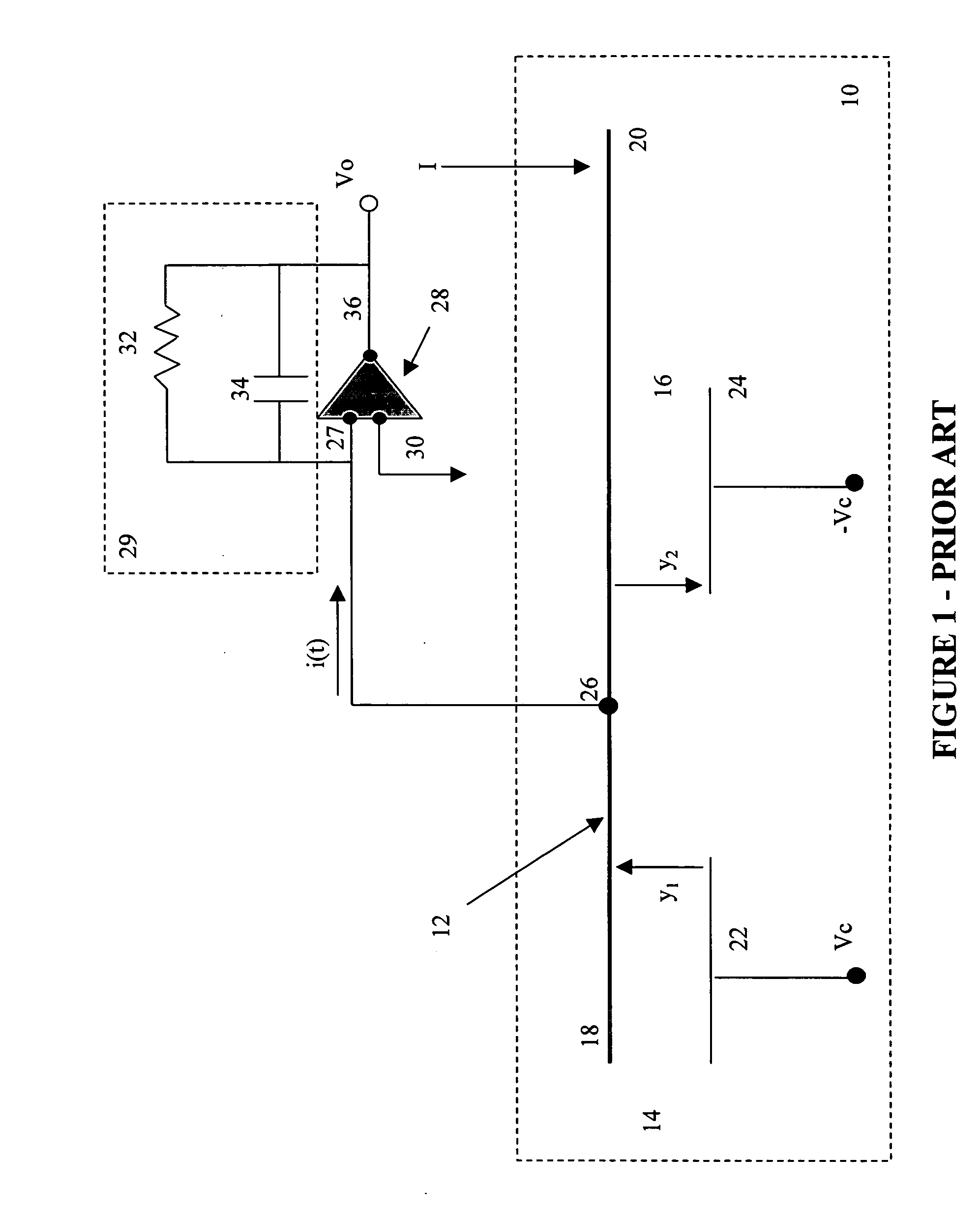 Apparatus for and method of sensing a measured input