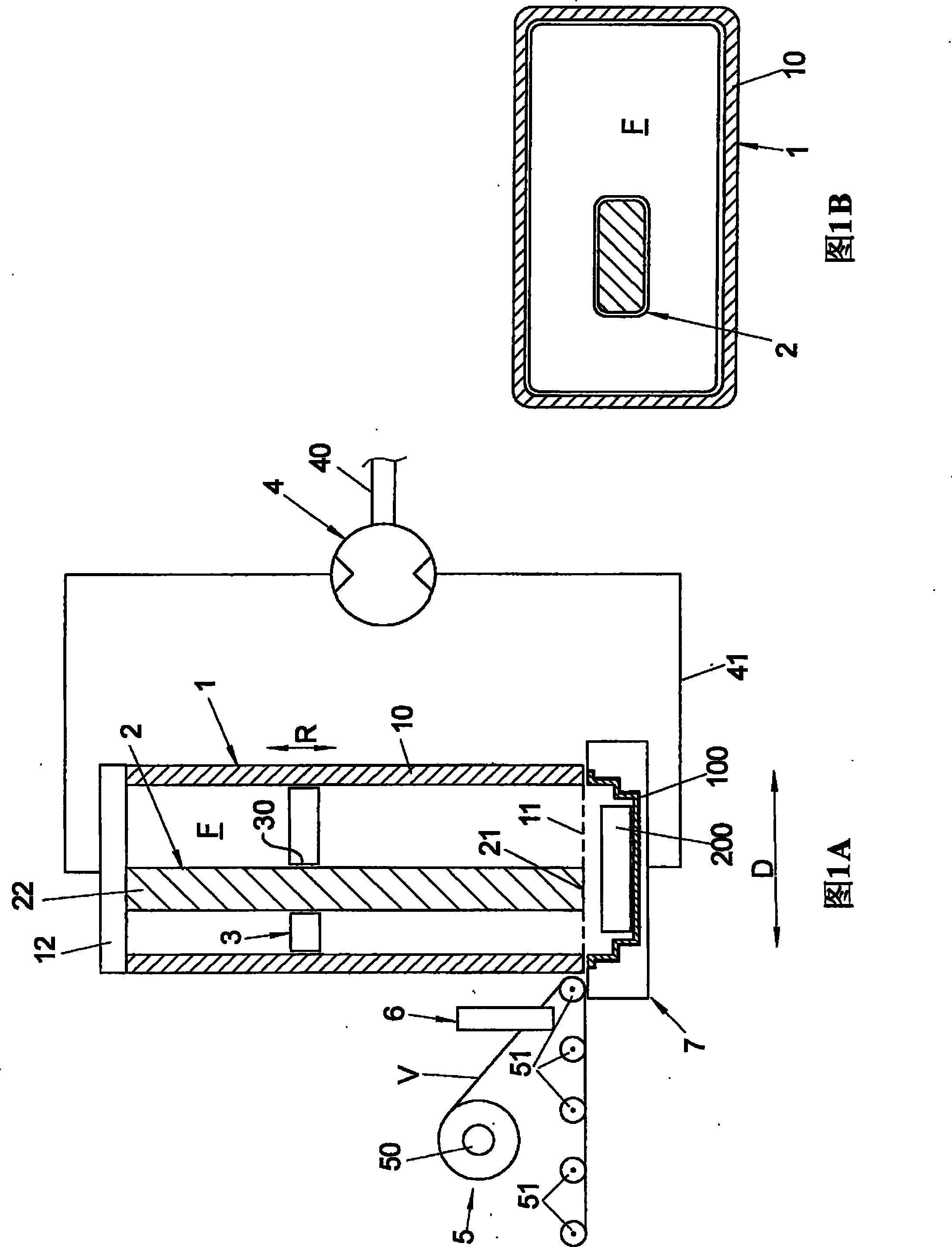 Method for pressing inflatable air chamber of automobile and apparatus thereof