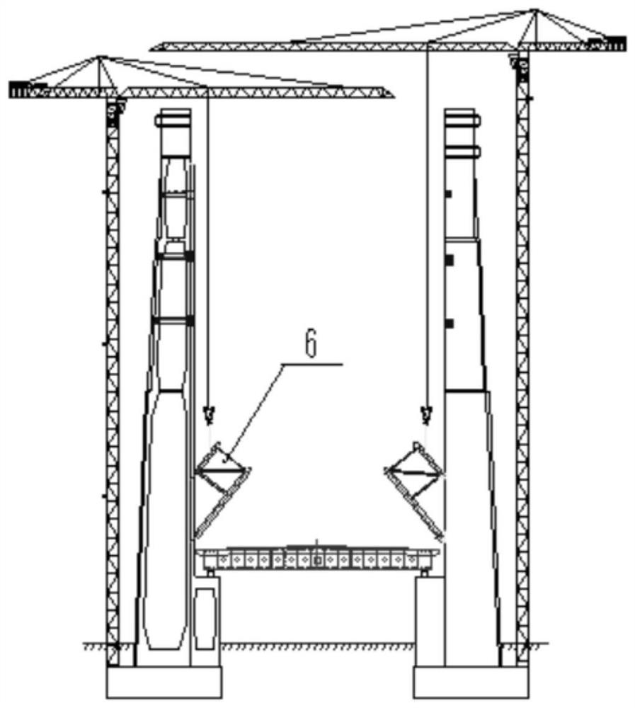 Construction process of cable bent tower cross beam - Eureka | Patsnap