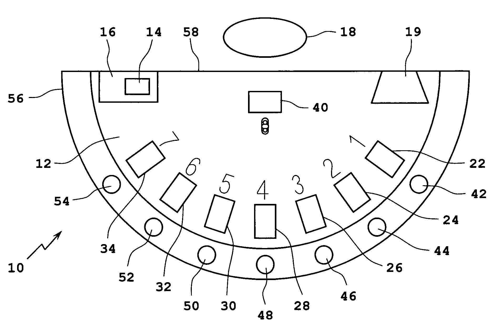 System and method for playing a table and electronic card game