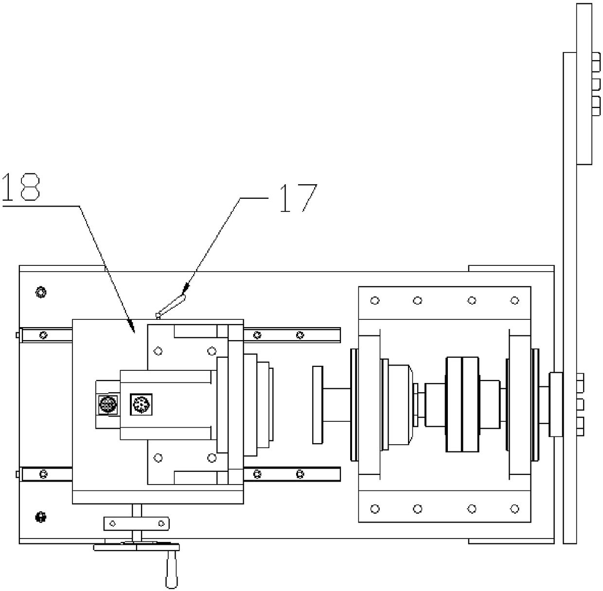 Device for testing whole life cycle precision degeneration of RV reducer