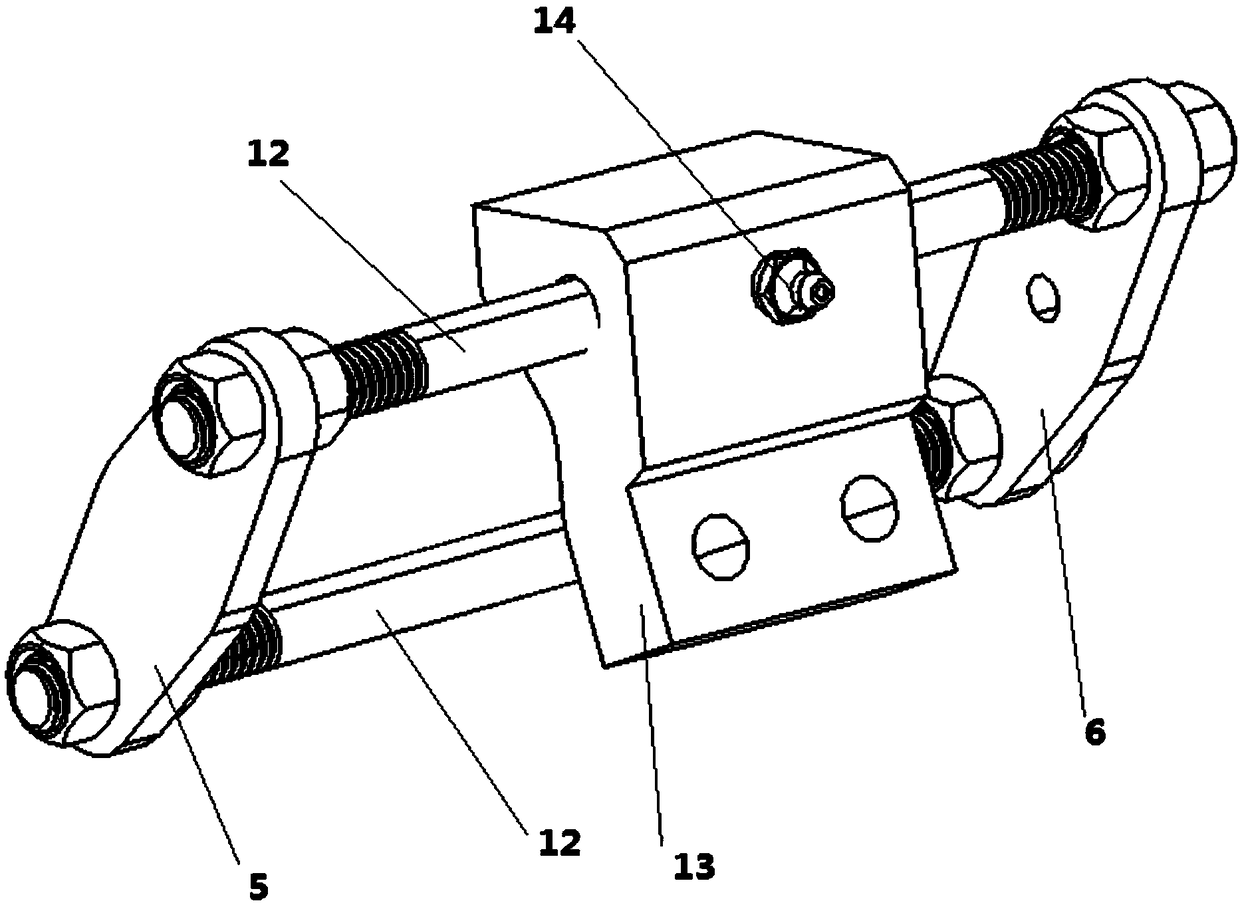 A clutch cylinder thrust conversion mechanism