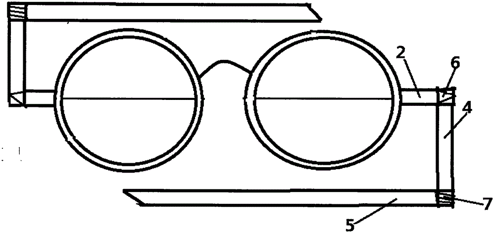 Correcting and training dual-purpose glasses